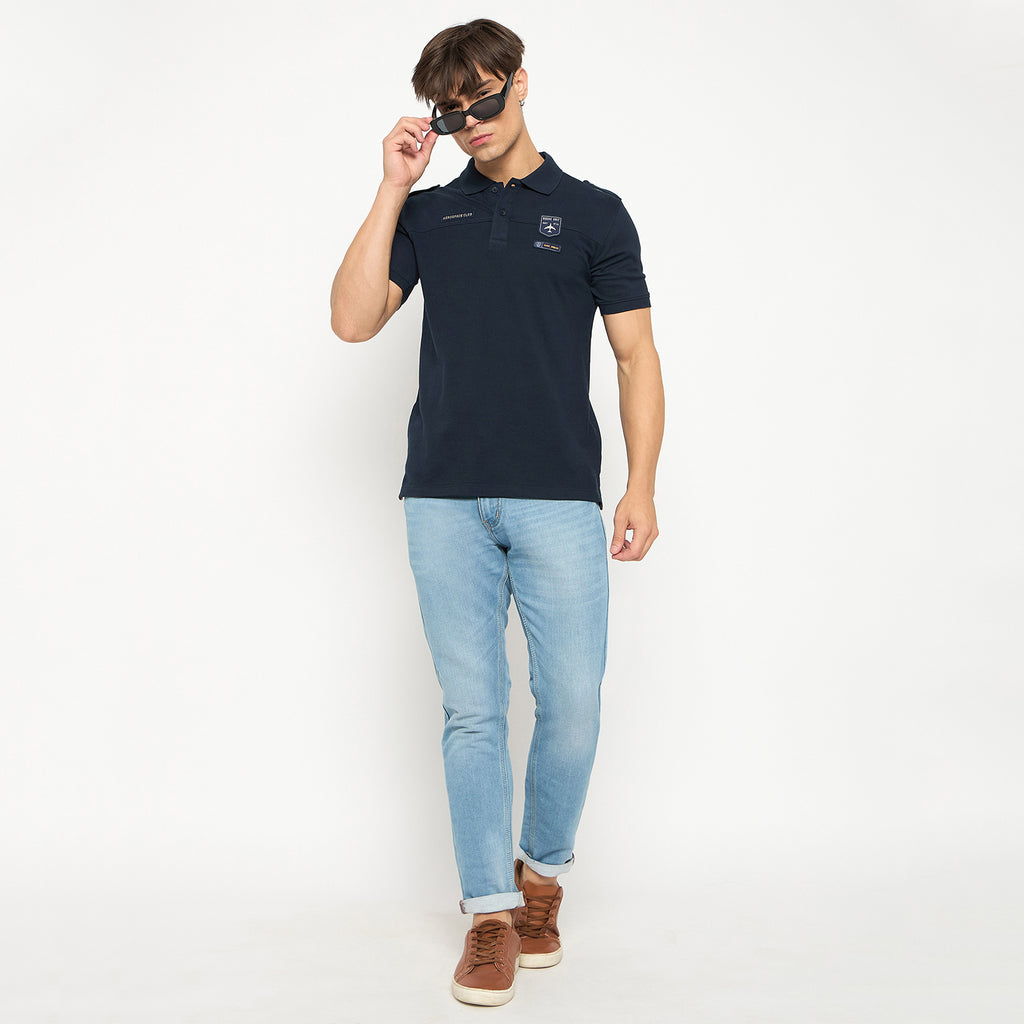 Duke Urban Men Half Sleeve Cotton T-shirt (LF7294)