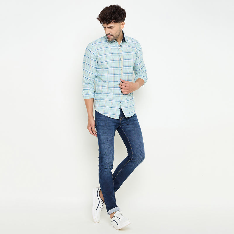 Duke Urban Men Full Sleeve Cotton Shirt (SDO5CKOO)