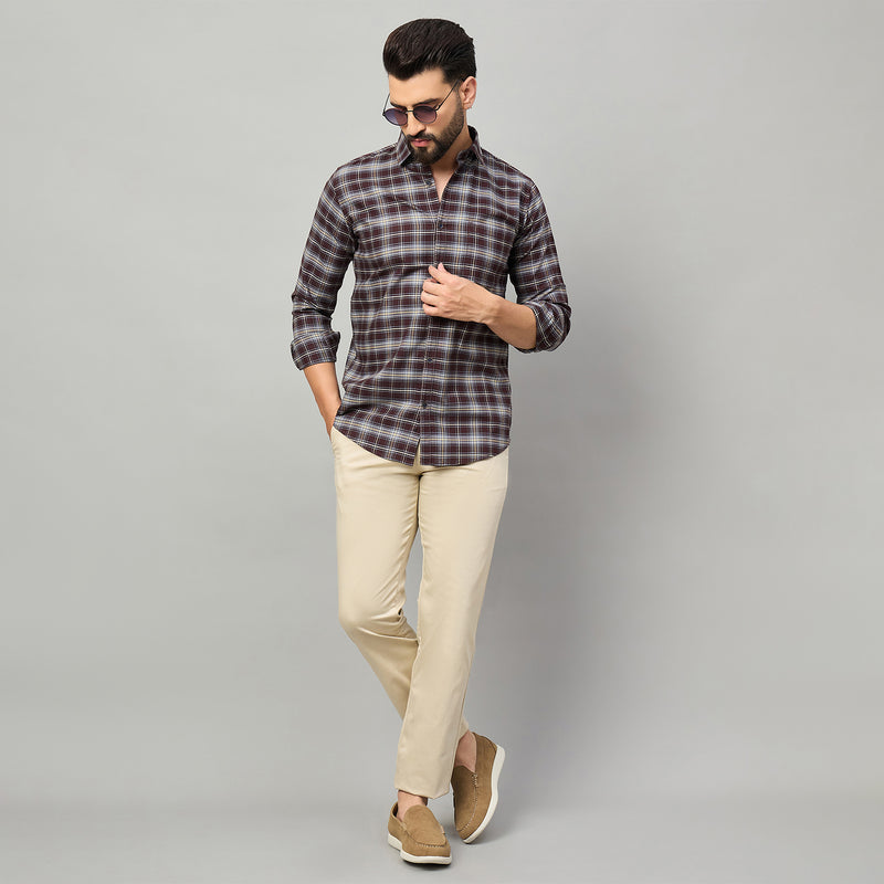 Duke Urban Men Full Sleeve Cotton Shirt (SDO5CKBB)