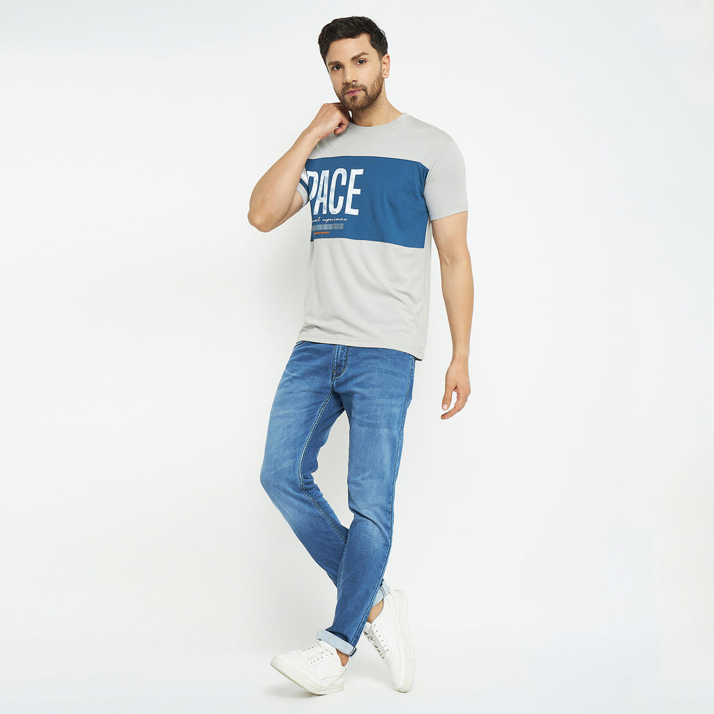 Duke Urban Men Half Sleeve Cotton T-shirt (LF7052)