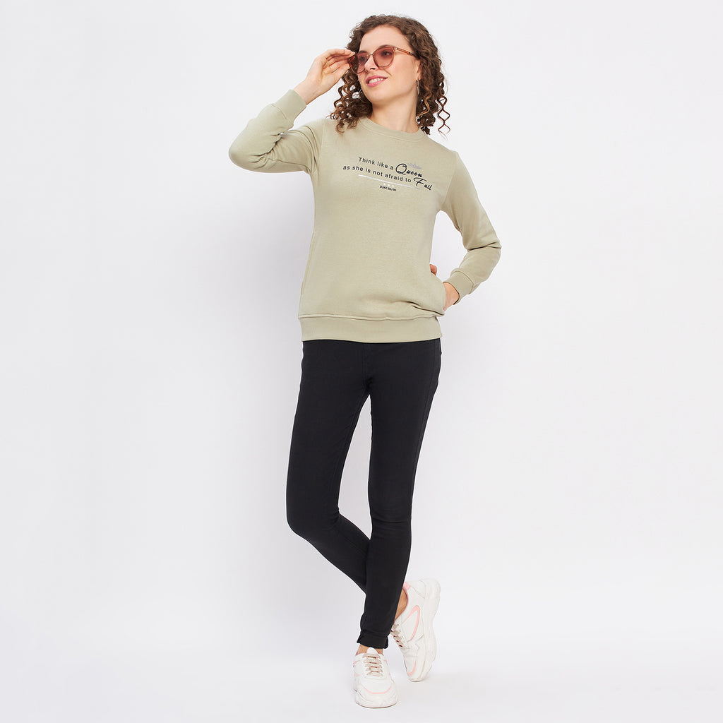 Duke Urban Women Printed Sweatshirt (LFX872)
