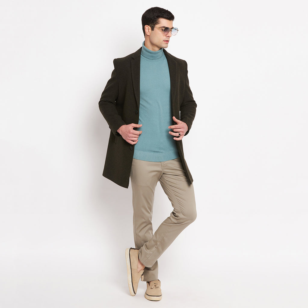 Duke Urban Men Full Sleeve Long Coat (SDZ3098)