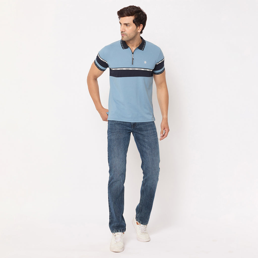 Duke Urban Men Half Sleeve Cotton Tshirt (LF7097)