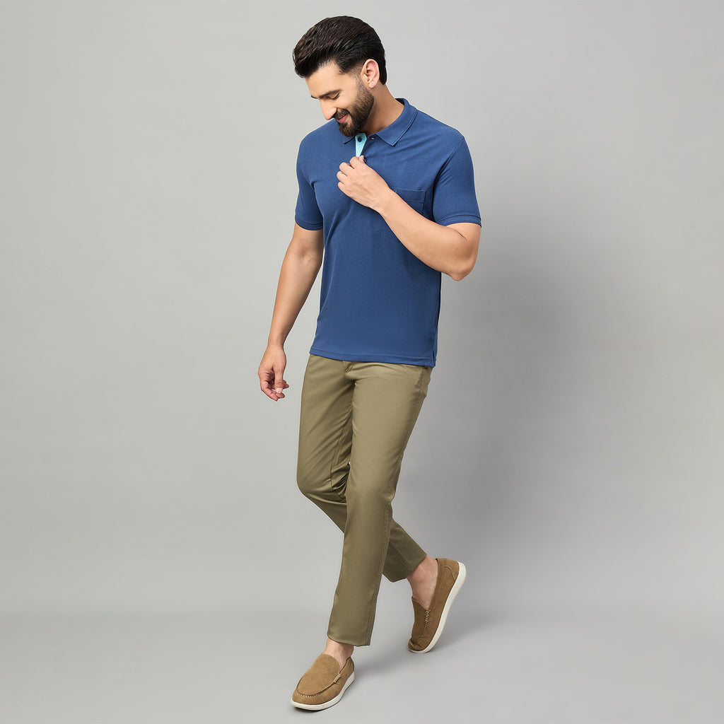 Duke Urban Men Flatfront Narrowfit Trouser (SDT4634)