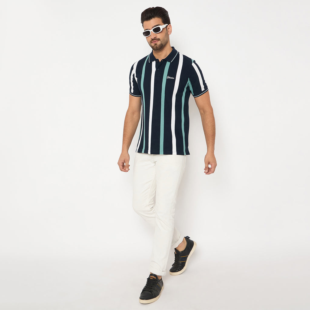 Duke Urban Men Half Sleeve Cotton T shirt (LF7345)