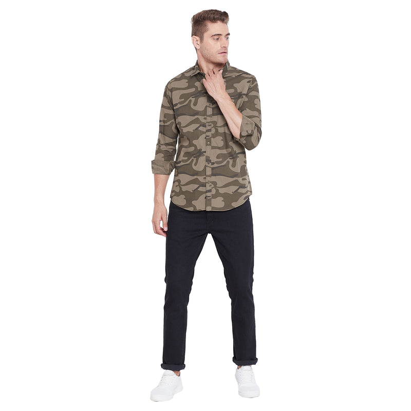 Duke Urban Men Full Sleeve Cotton Shirt (SDO8795)