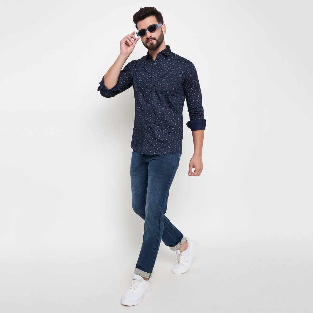 Duke Urban Men Full Sleeve Cotton Shirt (SDO8PRV)