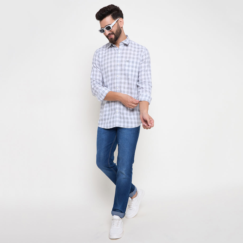 Duke Urban Men Full Sleeve Cotton Shirt (SDO6CKV)