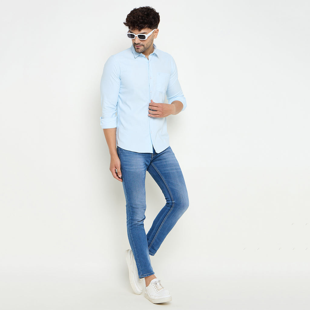 Duke Urban Men Full Sleeve Cotton Shirt (SDO7PLDC)