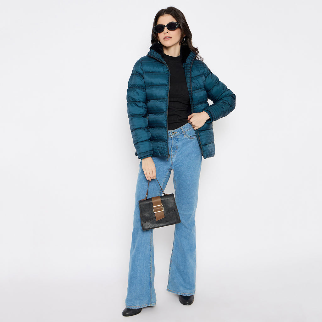 Duke Urban Women Full Sleeve Padded Jacket (SDZ4116)