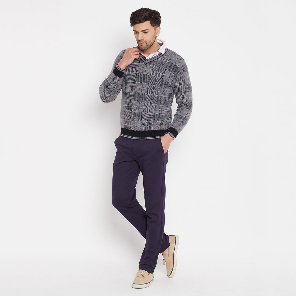 Duke Urban Men Full Sleeve V-Neck Sweater (SDS2126)