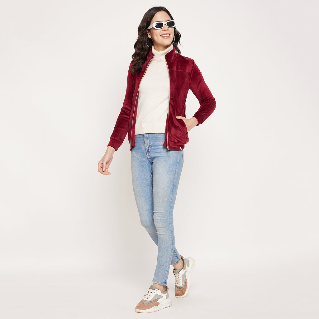 Duke Urban Women Zipper Sweatshirt (LFX923)