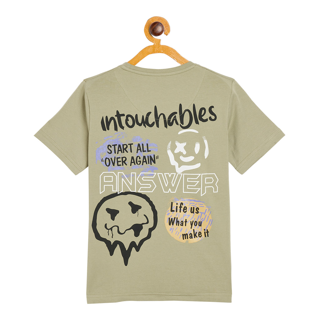 Duke Urban Boys Half Sleeve Cotton T-Shirt (LF694)