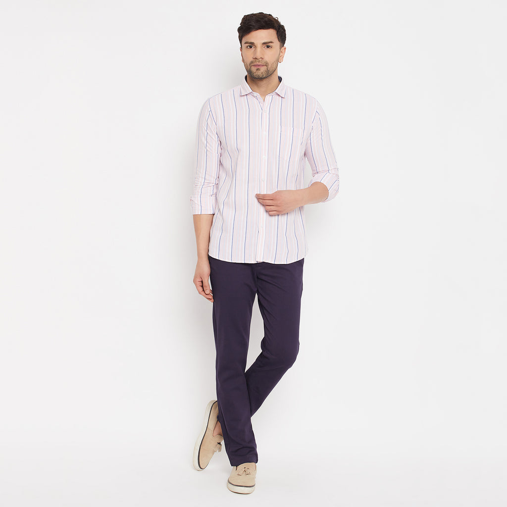Duke Urban Men Slim Fit Cotton Trousers (SDT4577)