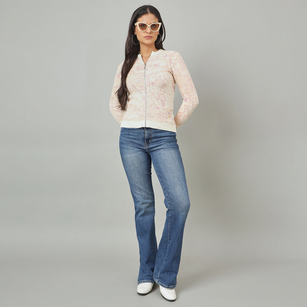 Duke Urban Women Full Zip Sweater (SDS1371)