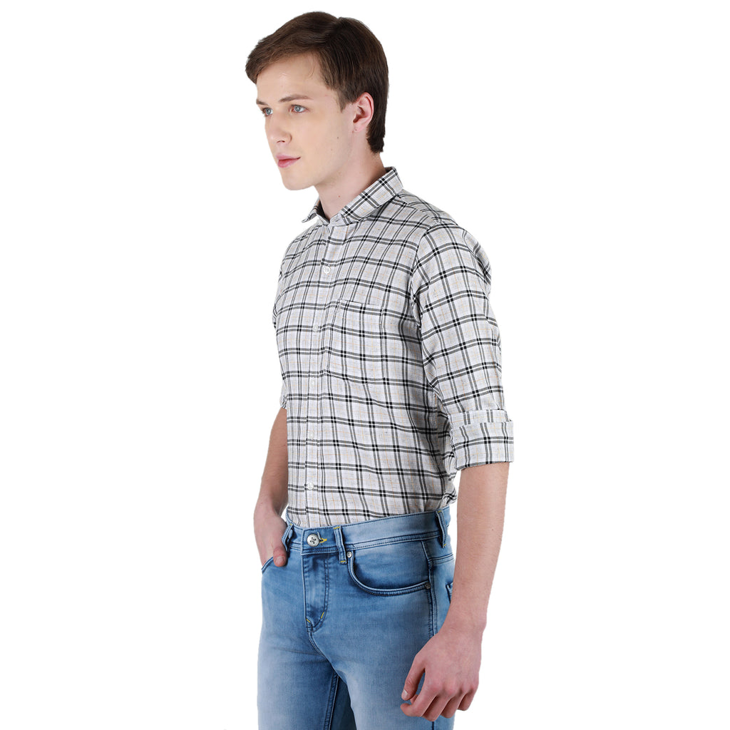 Duke Urban Men Full Sleeve Cotton Shirts (SDO8CKLB)