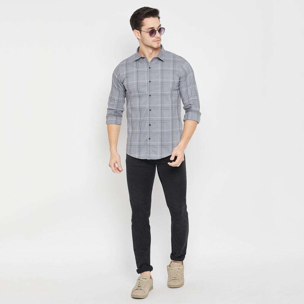 Duke Urban Men Full Sleeve Cotton Shirt (SDO9080)