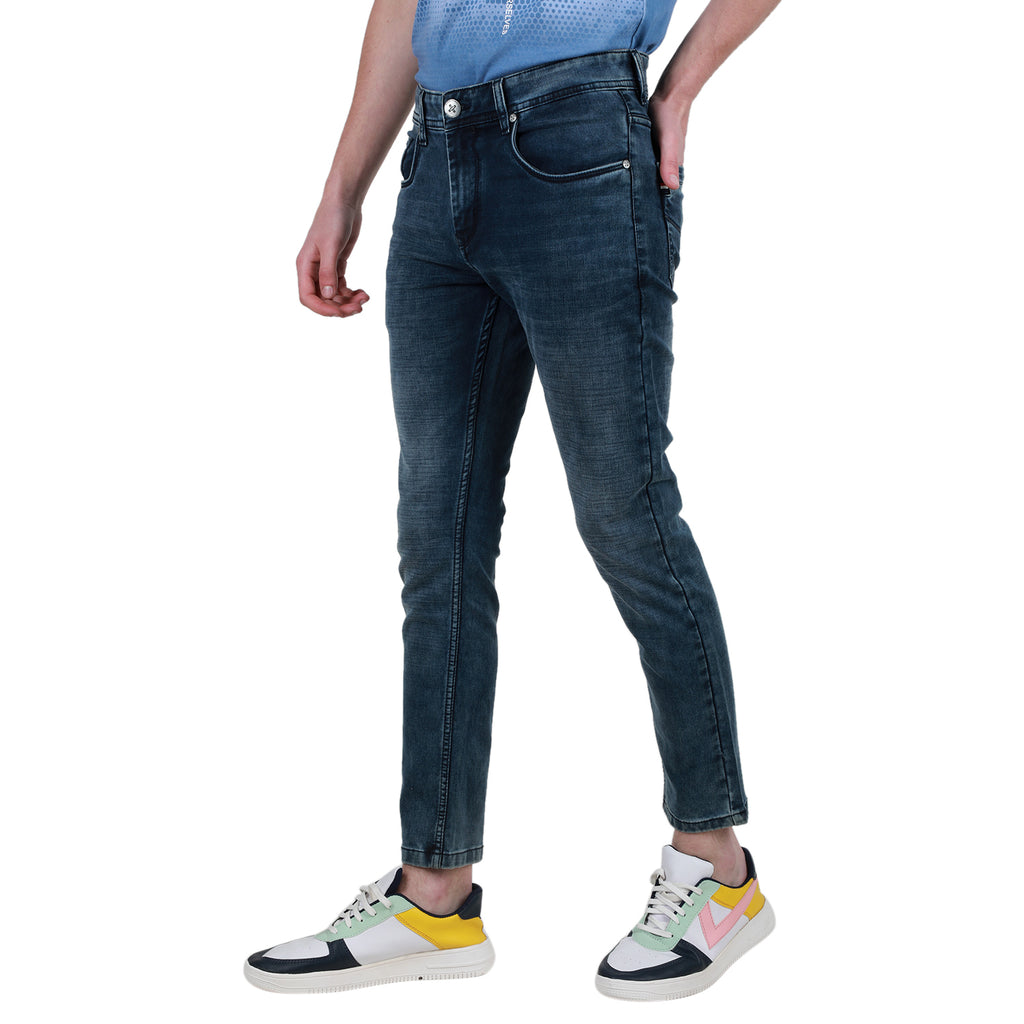 Duke Urban Men Stretchable Ankle Length Slim Fit Jeans (SDD5425)
