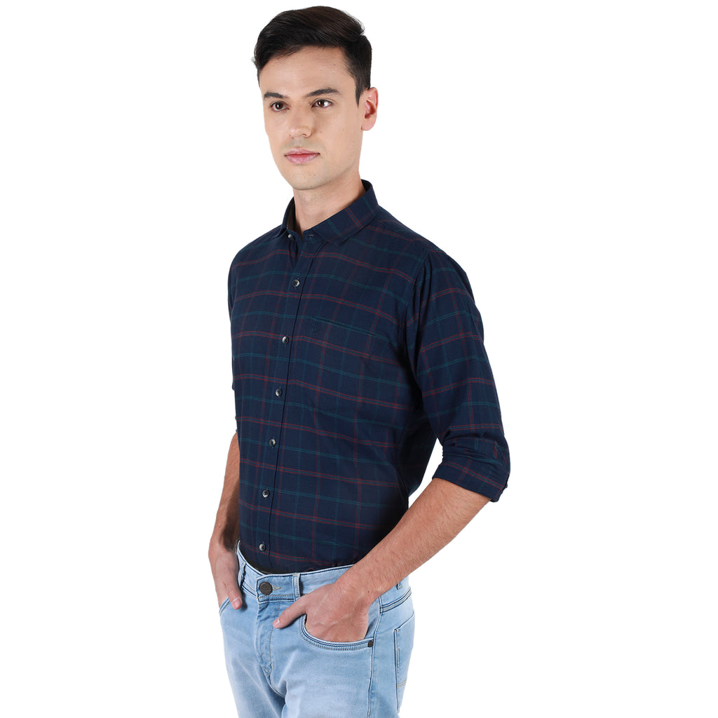 Duke Urban Men Full Sleeve Cotton Shirt (SDO8CKOC)