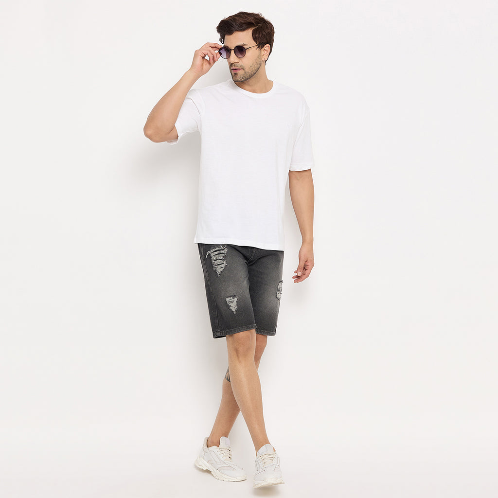 Duke Urban Men Half Sleeve Cotton T-shirt (LF7236)