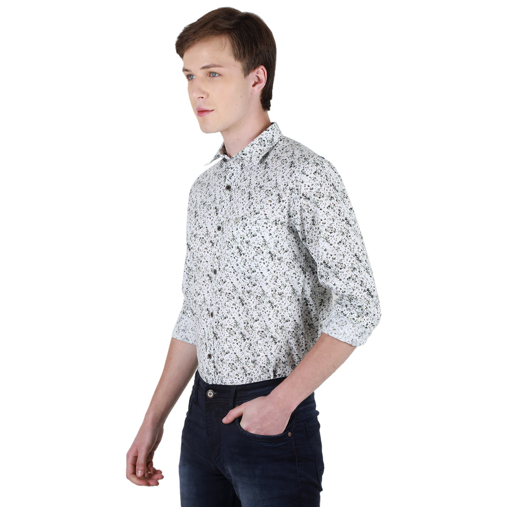 Duke Urban Men Full Sleeve Cotton Shirt (SDO6PRTI)