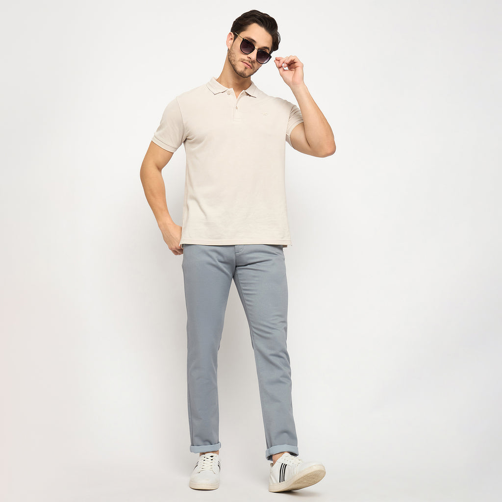 Duke Urban Men Flatfront Narrowfit Chinos Trousers (SDT4570)