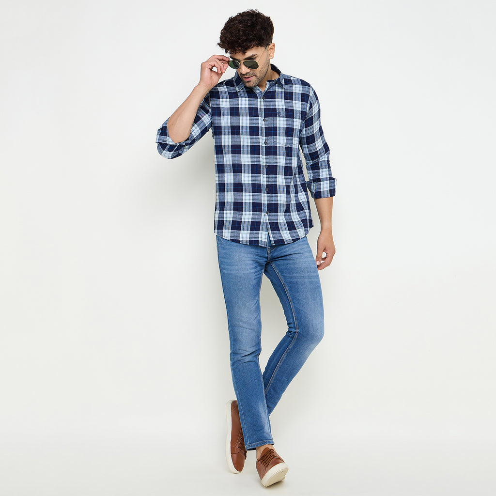 Duke Urban Men Full Sleeve Cotton Shirt (SDO7CKI)