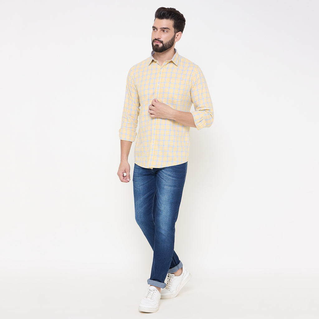 Duke Urban Men Full Sleeve Cotton Shirt (SDO7CKB)