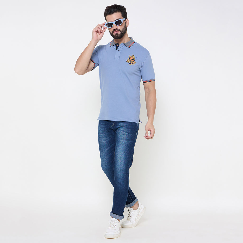 Duke Urban Men Half Sleeve Cotton Tshirt (LF7238)