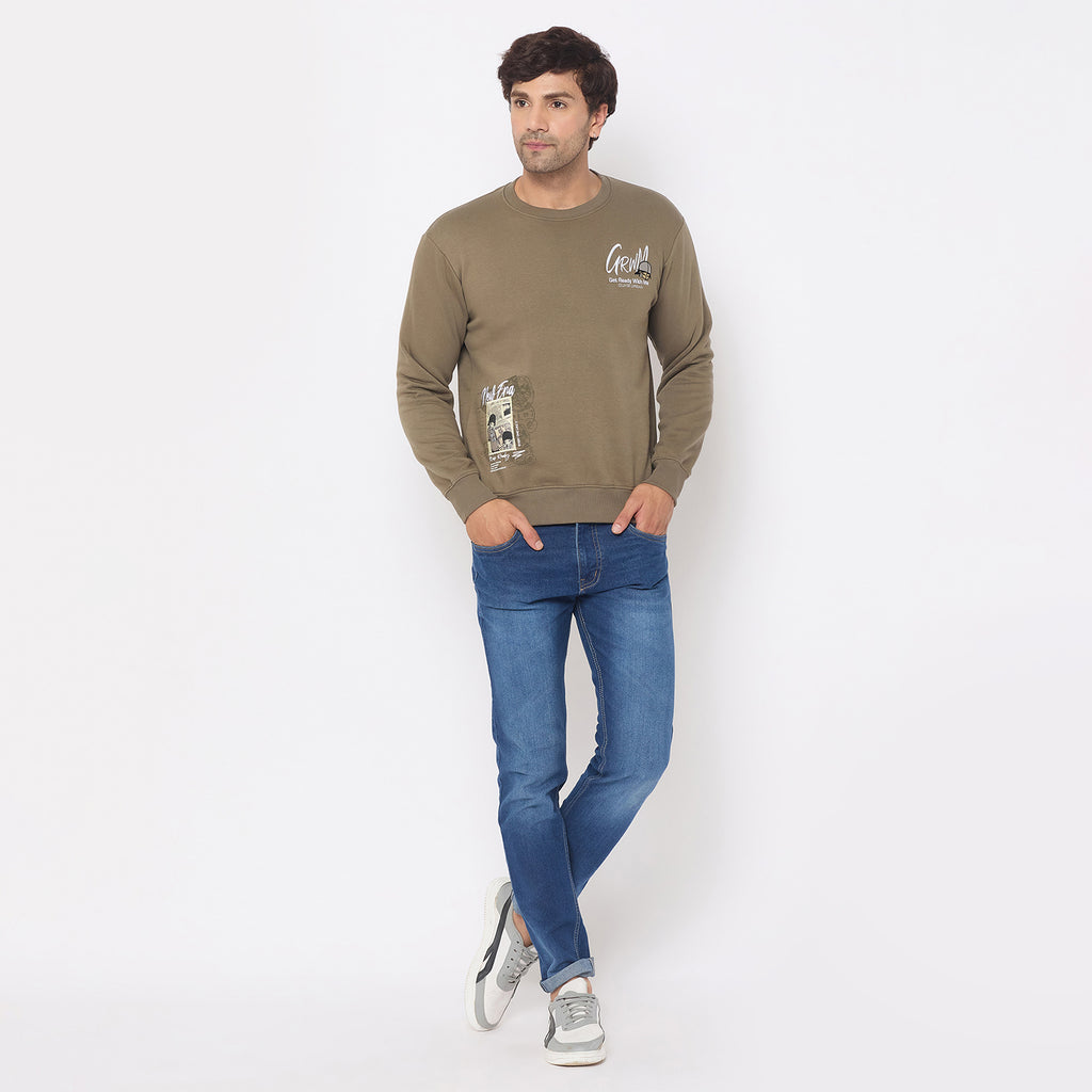 Duke Urban Men Printed Sweatshirt (LF6373)