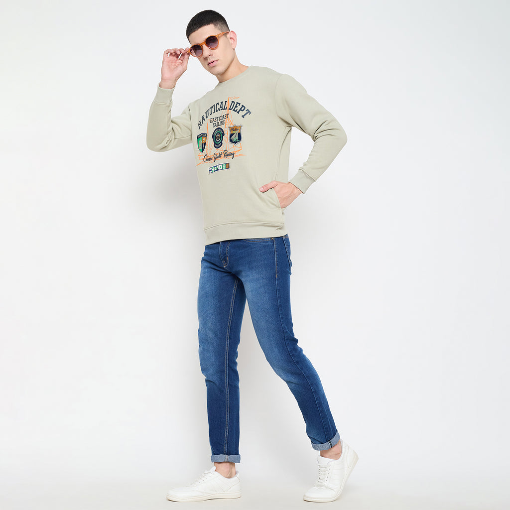 Duke Urban Men Printed Sweatshirt (LF6285)