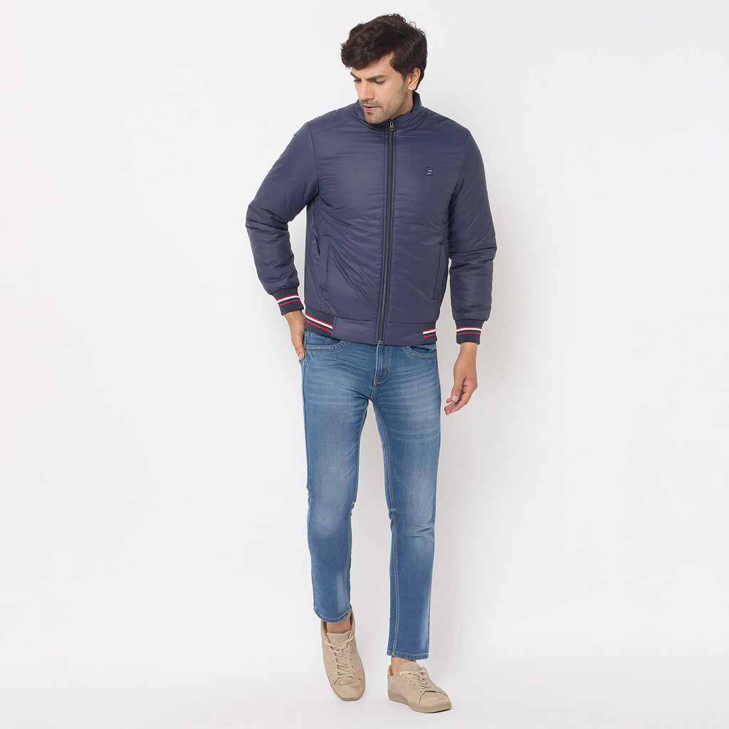 Duke Urban Men Full Sleeve Bomber Jacket (SDZ3089R)