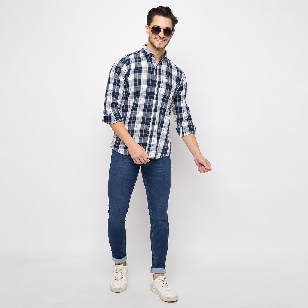 Duke Urban Men Full Sleeve Cotton Shirt (SDO8CKTW)