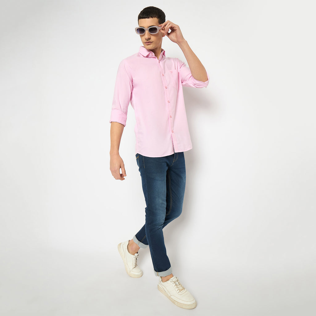 Duke Urban Men Full Sleeve Cotton Shirt (SDO8PLOA)