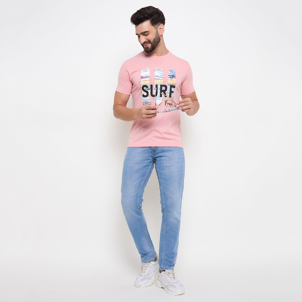 Duke Urban Men Half Sleeve Cotton Tshirt (LF7049)