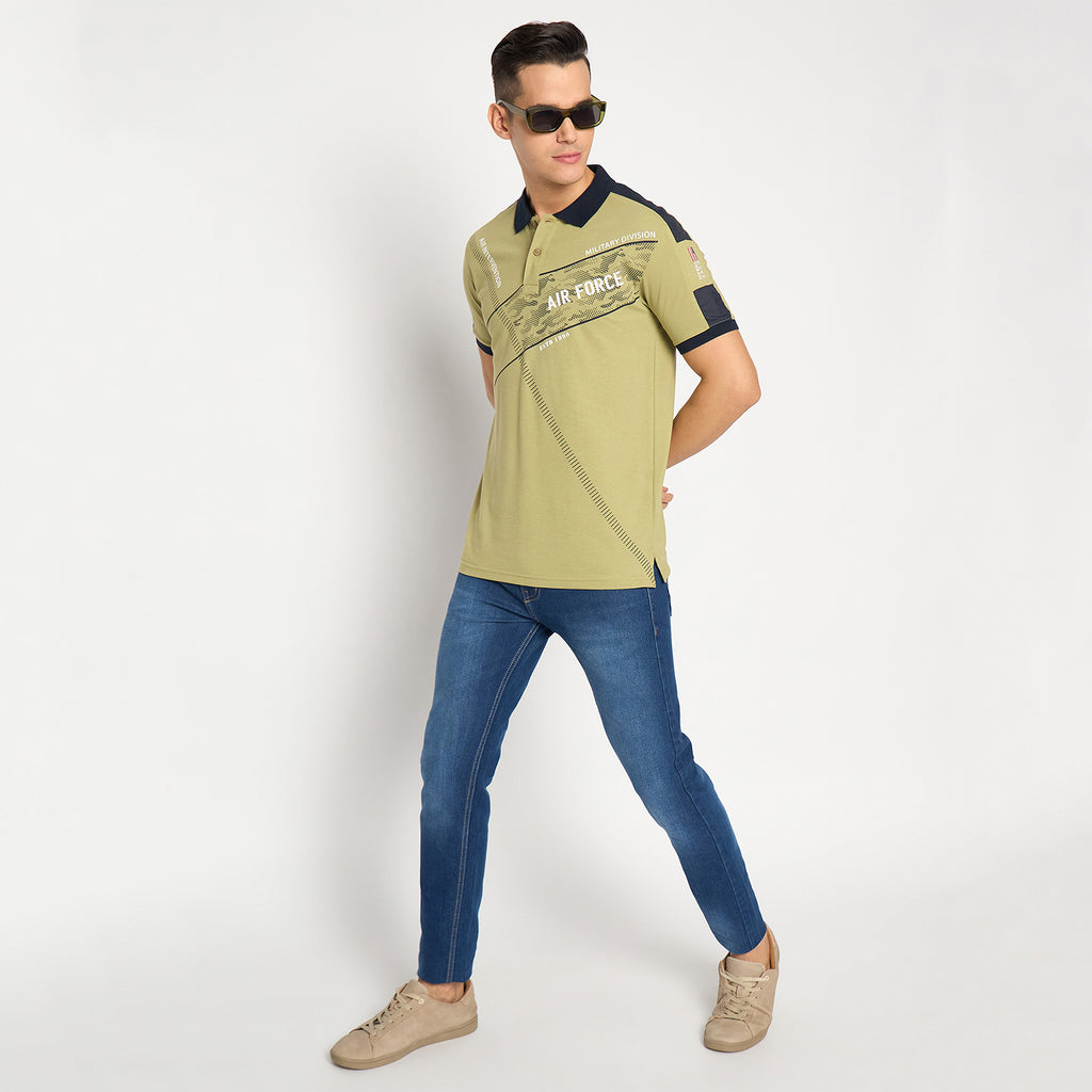 Duke Urban Men Half Sleeve Cotton T-shirt (ONLF268)