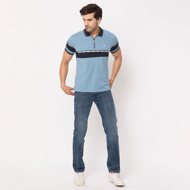 Duke Urban Men Straight Fit Stretchable Jeans (SDD5718)