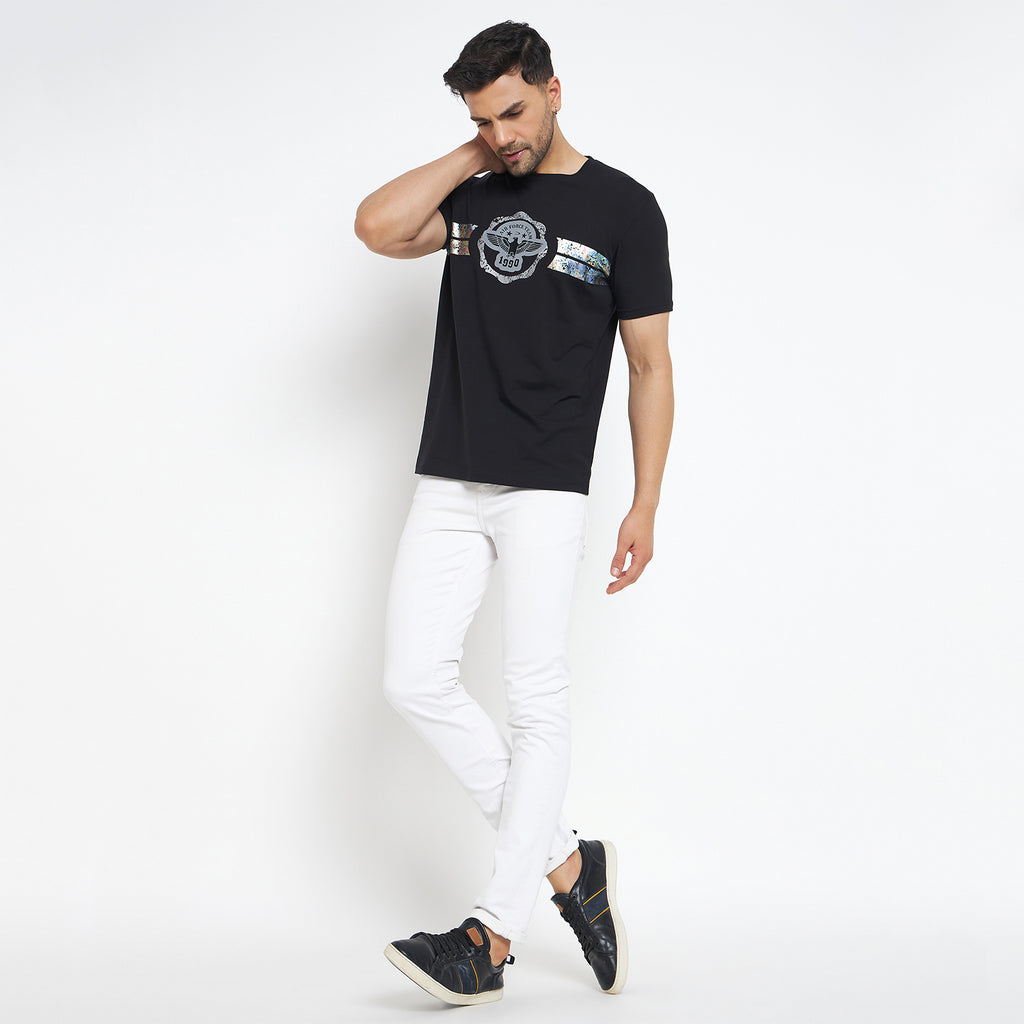 Duke Urban Men Half Sleeve Cotton T-shirt (LF7137)