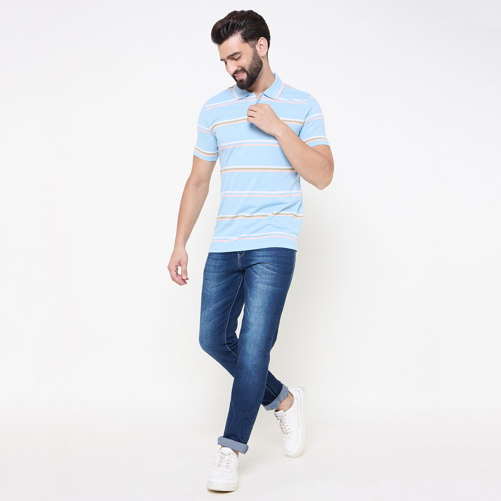 Duke Urban Men Half Sleeve Cotton Tshirt (MLF1150)