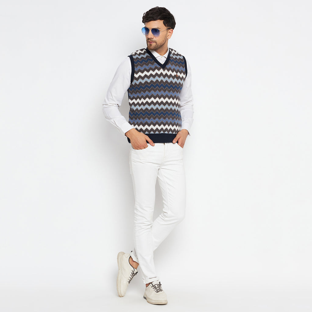 Duke Urban Men Sleeveless Reversible Sweater (SDS2036)