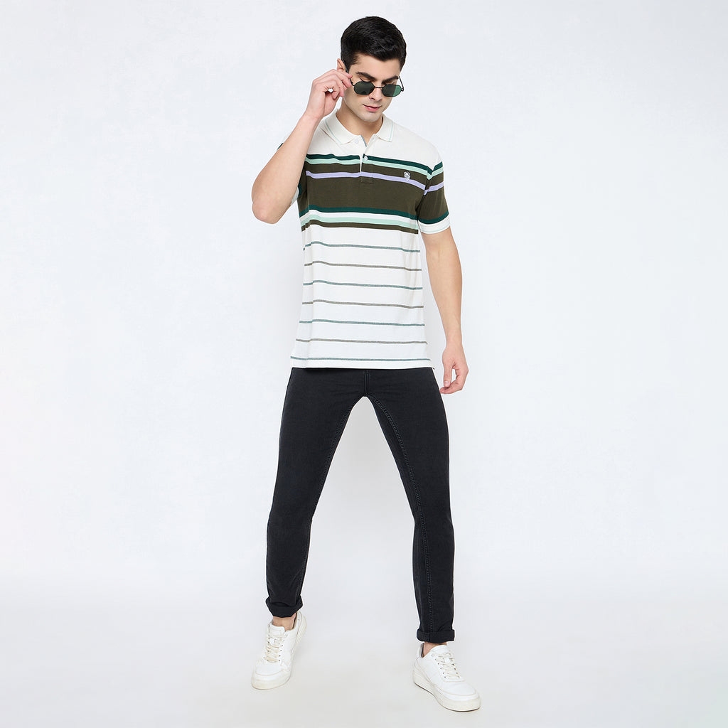 Duke Urban Men Half Sleeve Cotton T-shirt (LF7183)