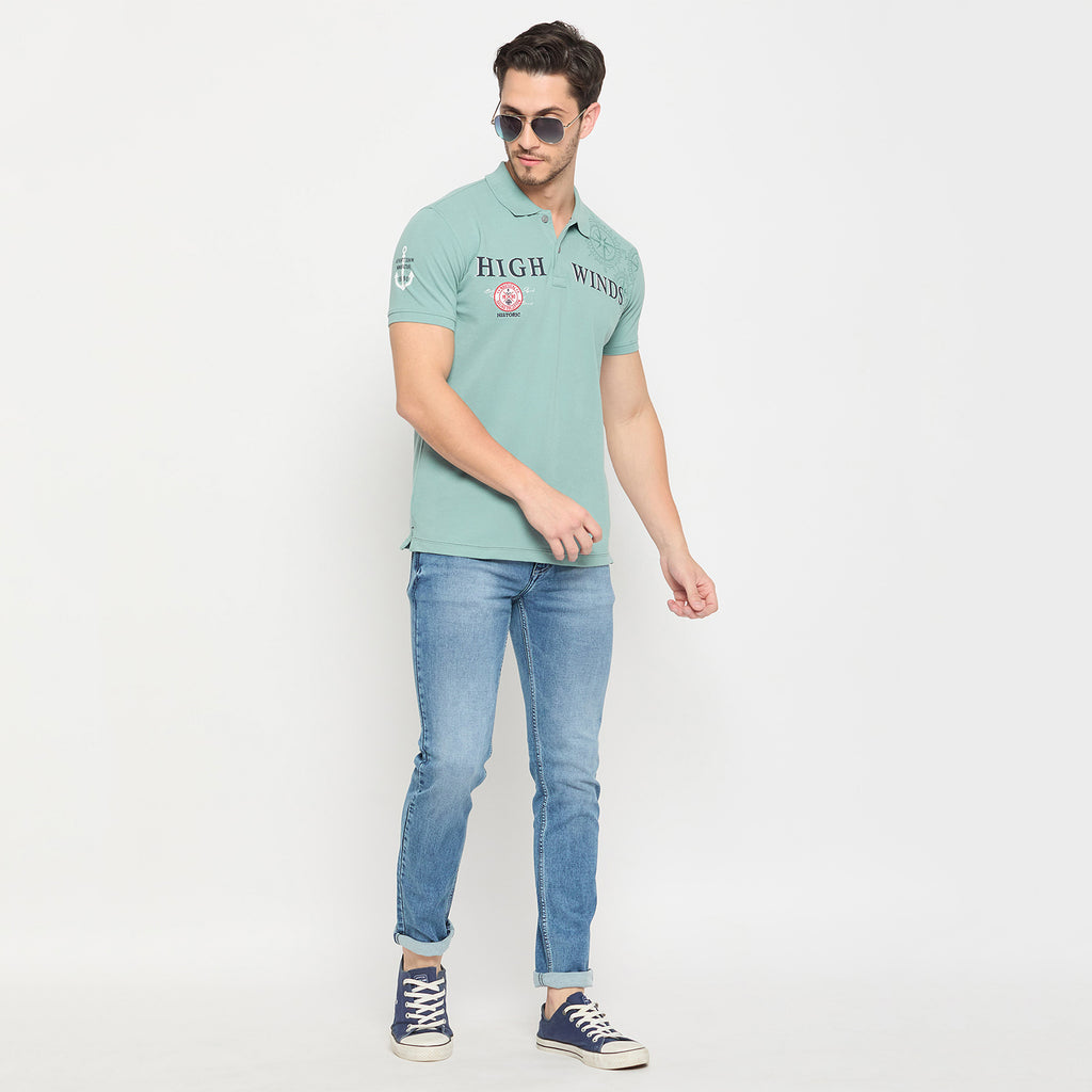 Duke Urban Men Half Sleeve Cotton T-shirt (LF7107)