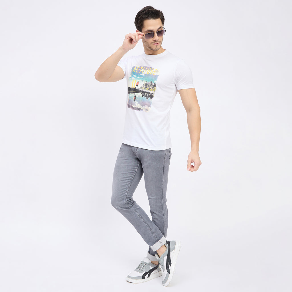 Duke Urban Men Half Sleeve Cotton T-shirt (ONLF262)