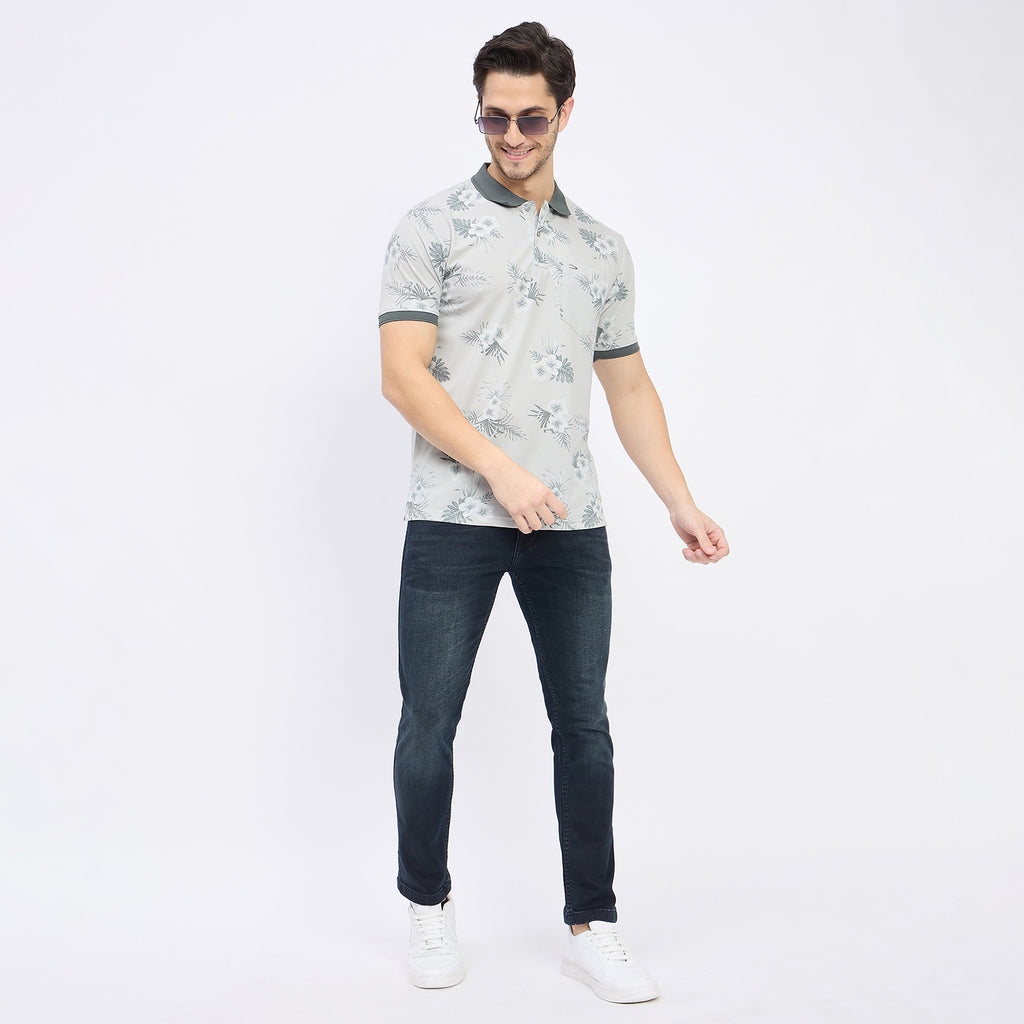 Duke Urban Men Half Sleeve Cotton T-shirt (LF7316)