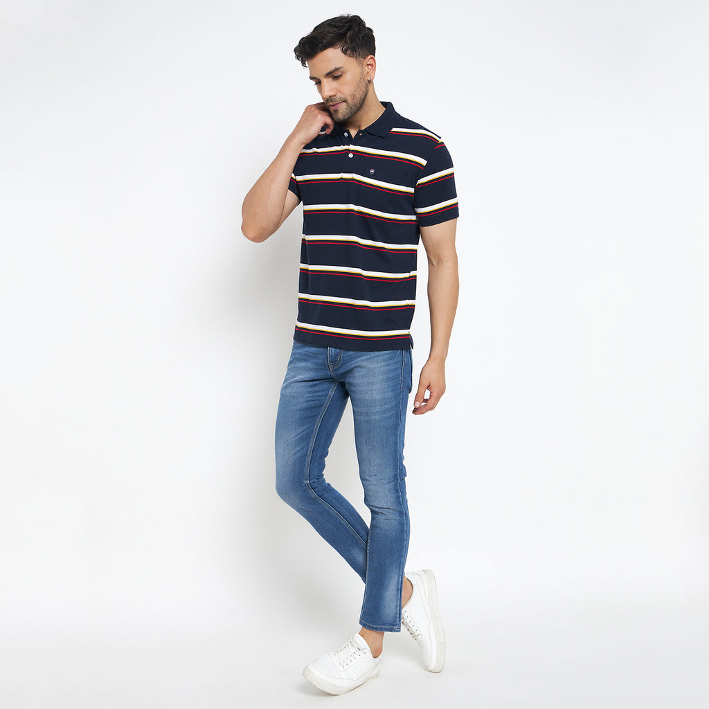 Duke Urban Men Half Sleeve Cotton T-shirt (MLF1121)