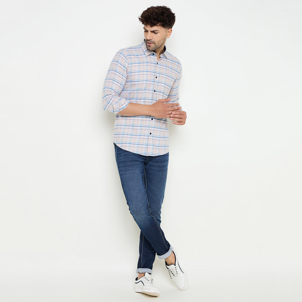 Duke Urban Men Full Sleeve Cotton Shirt (SDO5CKOO)