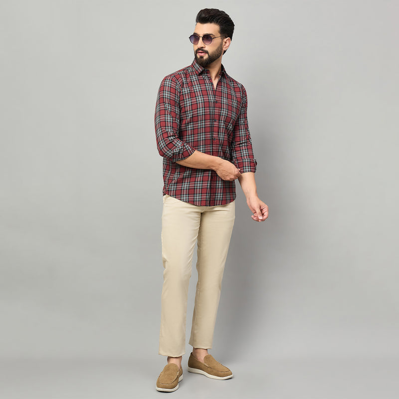 Duke Urban Men Full Sleeve Cotton Shirt (SDO5CKBG)