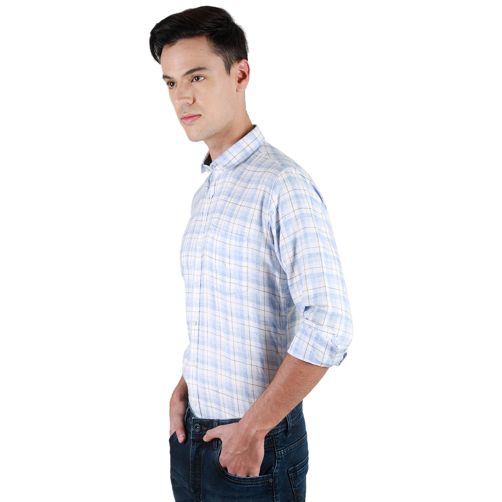 Duke Urban Men Full Sleeve Cotton Shirt (SDO8CKLF)