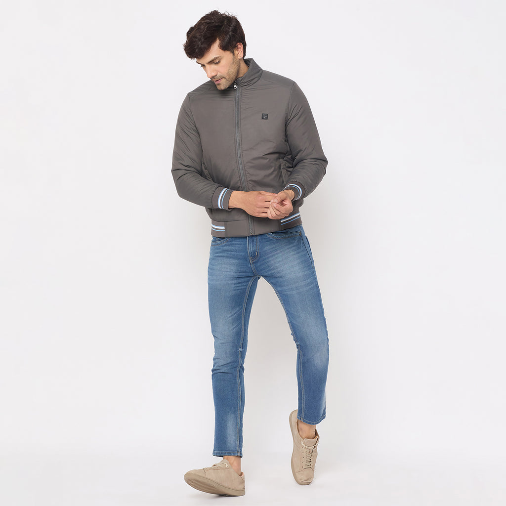 Duke Urban Men Full Sleeve Bomber Jacket (SDZ3089R)