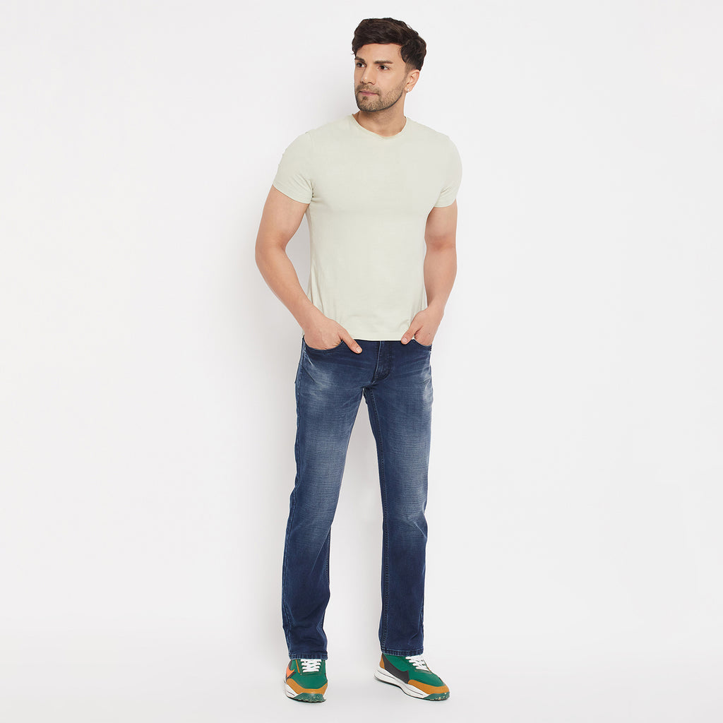 Duke Urban Men Comfort Fit Stretchable Jeans (SDD5365C)